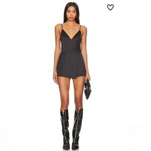 NWT Superdown Nicola Open Back Romper Size XS